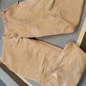 Carhartt Men's Relaxed Fit Brown Jeans